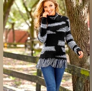 Venus Fringe Sweater